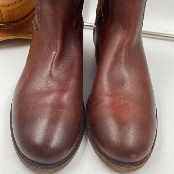 Frye Melissa Button 2 Redwood sz 9 1/2B Boot - Picture 2 of 14
